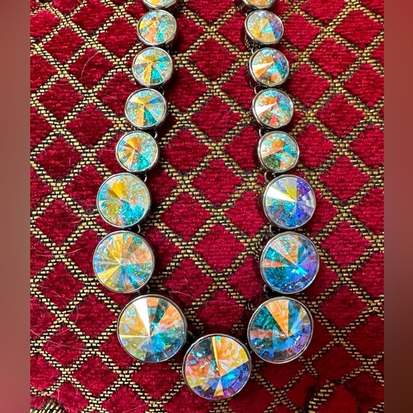 Spectacular Henri Bendel On Pointe Crystal Necklace Retired NWOT HTF!!!!! - Picture 6 of 8